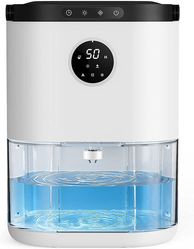 Dehumidifiers 78OZ (2300ml) Small Dehumidifier for Bedroom, with 3 Working Modes and 48H Timer for 450 sq ft Home, Portable Dehumidifier Quiet with Auto Shut Off and Auto Defrost for Bathroom, RV, Closet